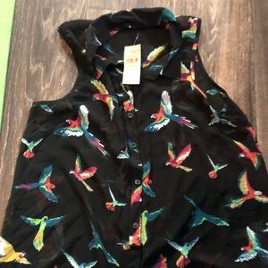 American Eagle sleeveless top size XS